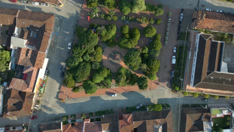 aerial view roldanillo park