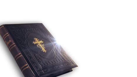 bible animation with flare rays