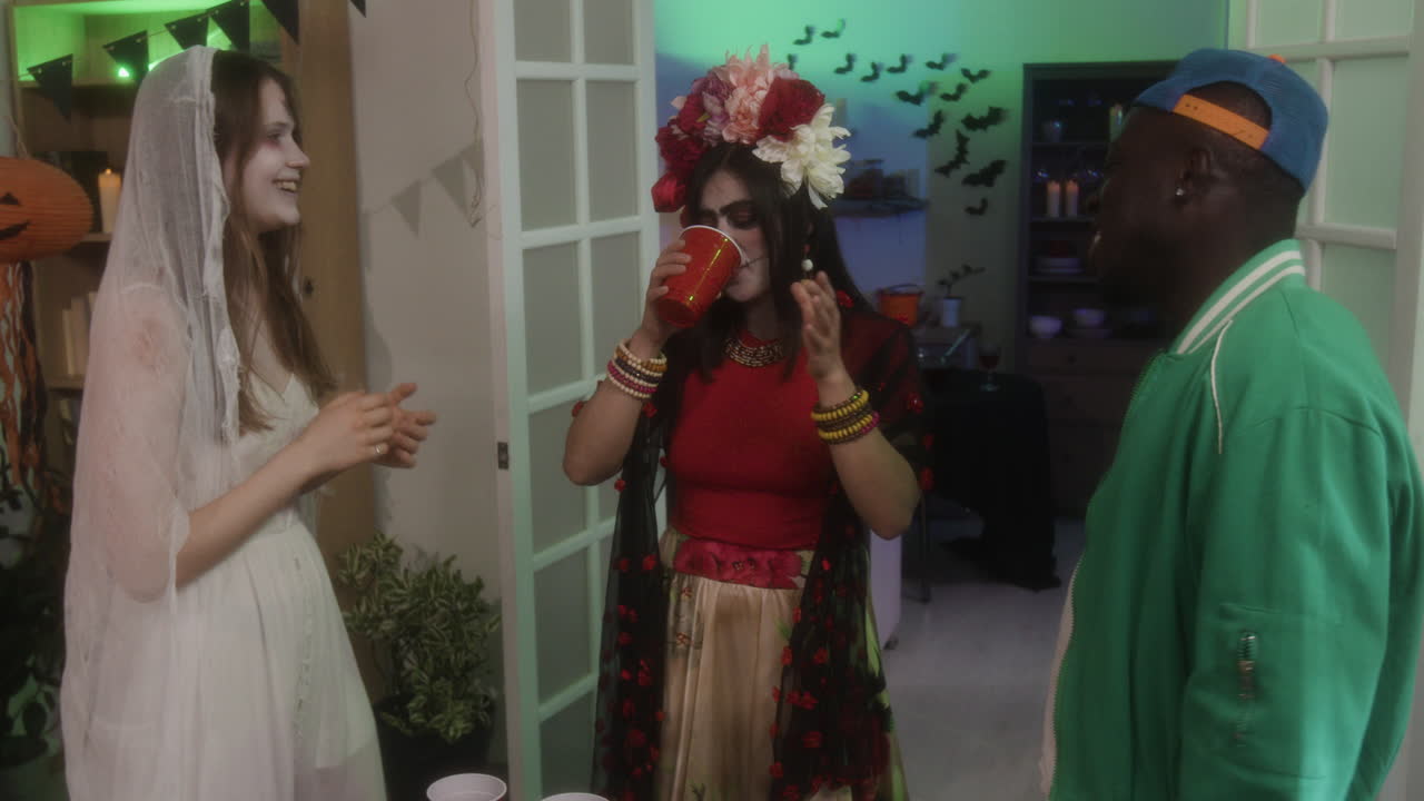 Fiesta de disfraces de Halloween