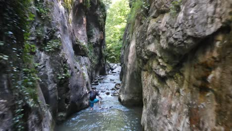 Walking-Canyon-River-Aerial-Drone