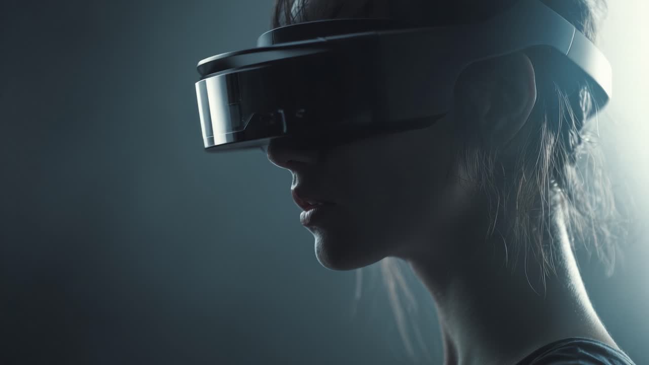 Immersive Experience of Virtual Reality: A Profile of a User Engaged in an Enhanced Digital Environment While Wearing a Sleek VR Headset in a Dimly Lit Atmosphere