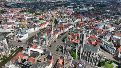 Saint-Nicholas'-Church,-East-Flanders,-Ghent,-Flemish-Region,-Belgium,-June-2022