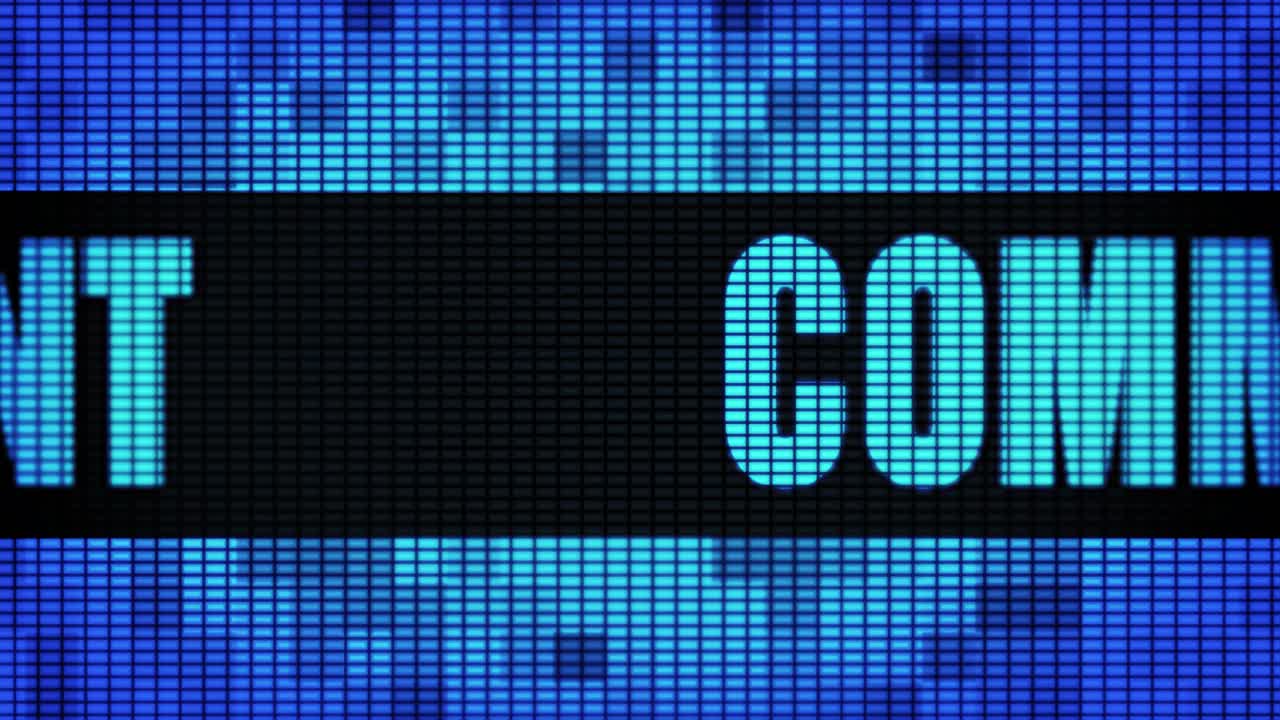 Comment on a digital display