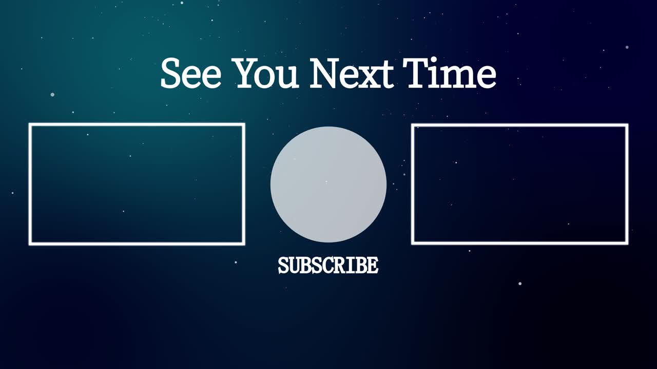 partículas de nieve en polvo tarjeta de finalización pantalla de finalización gráficos de movimiento