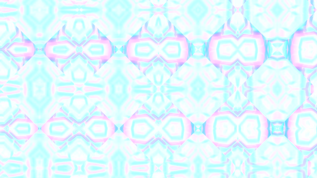 움직이는 칼레이도스코프: 4k 모션 그래픽