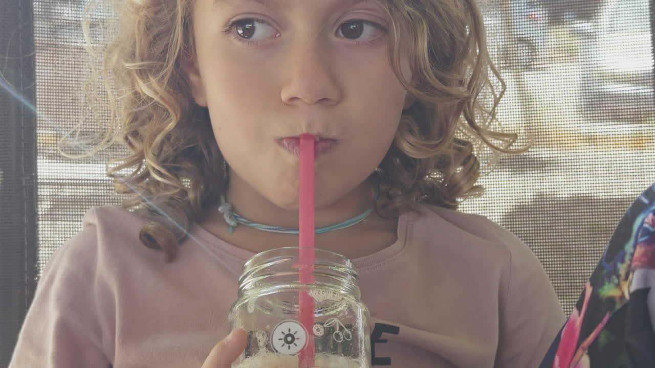 small girl enjoying a yacht in greece