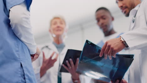 health, doctors and conversation for xray