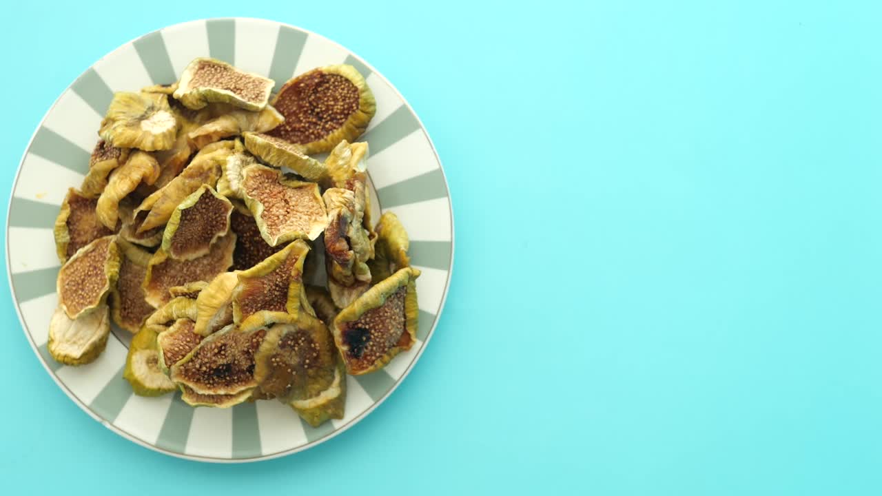 Dried Figs on a Plate
