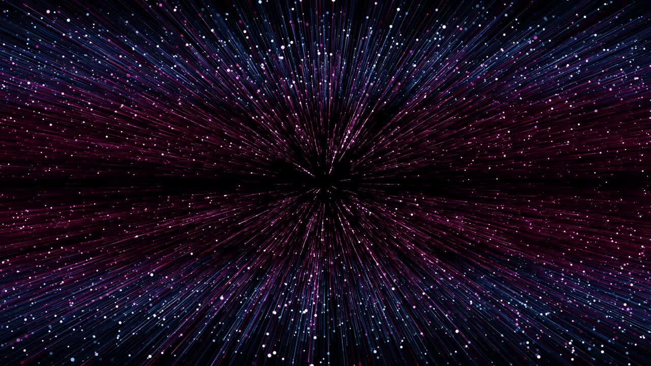 partículas azul rosa evento juego tráiler títulos escenario de concierto cinematográfico bucle de fondo