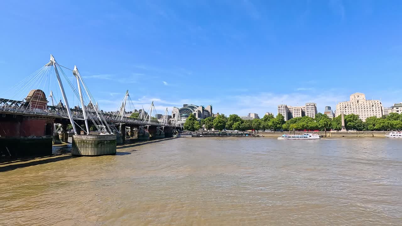 런던 브리지와 테임즈 강