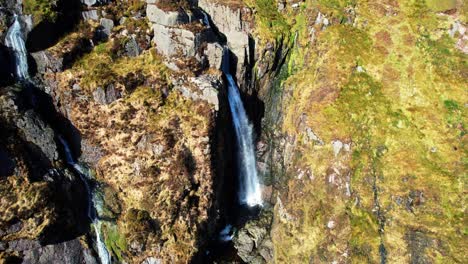 comeragh mountains waterford mahon falls water cascading off the mountain after a storm irish epic locations and landscapes