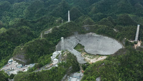 波多黎各的阿雷西博天文台 (arecibo observatory) 正在被拆除