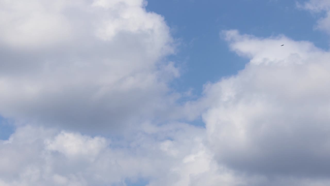 4k 타임 스, 아름다운 구름 움직임