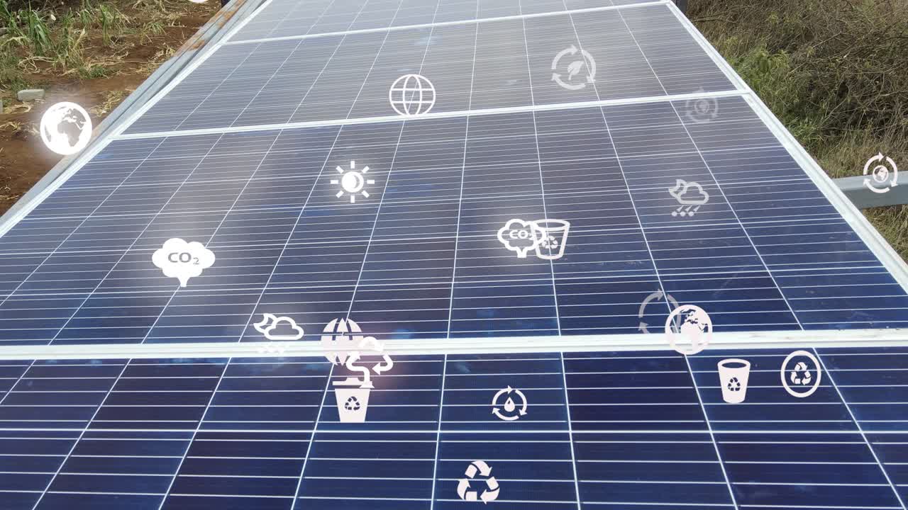 물 농장 케냐를 펌핑하는 태양 전지 패널