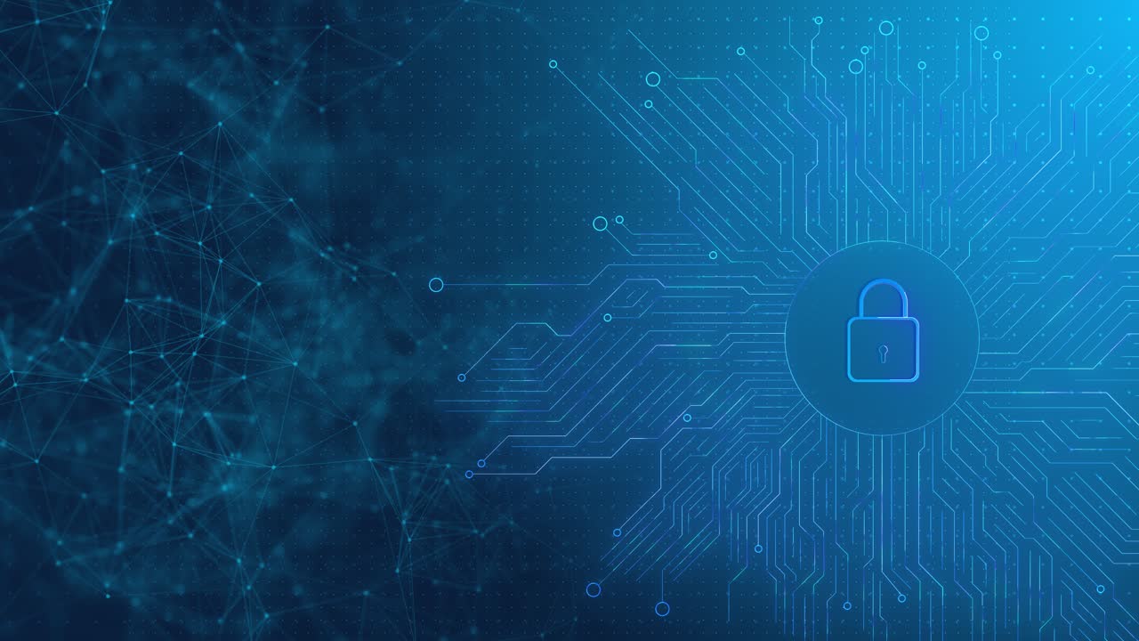 Digital cyber security ransomware email phishing encrypted technology protected secured access