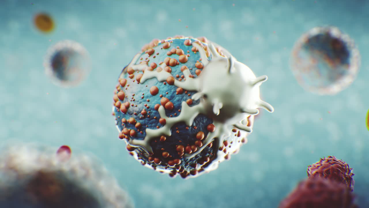 respuesta inmune: virus citotóxico que ataca las células t