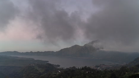 Volcanic Sunrise over Lake Batur