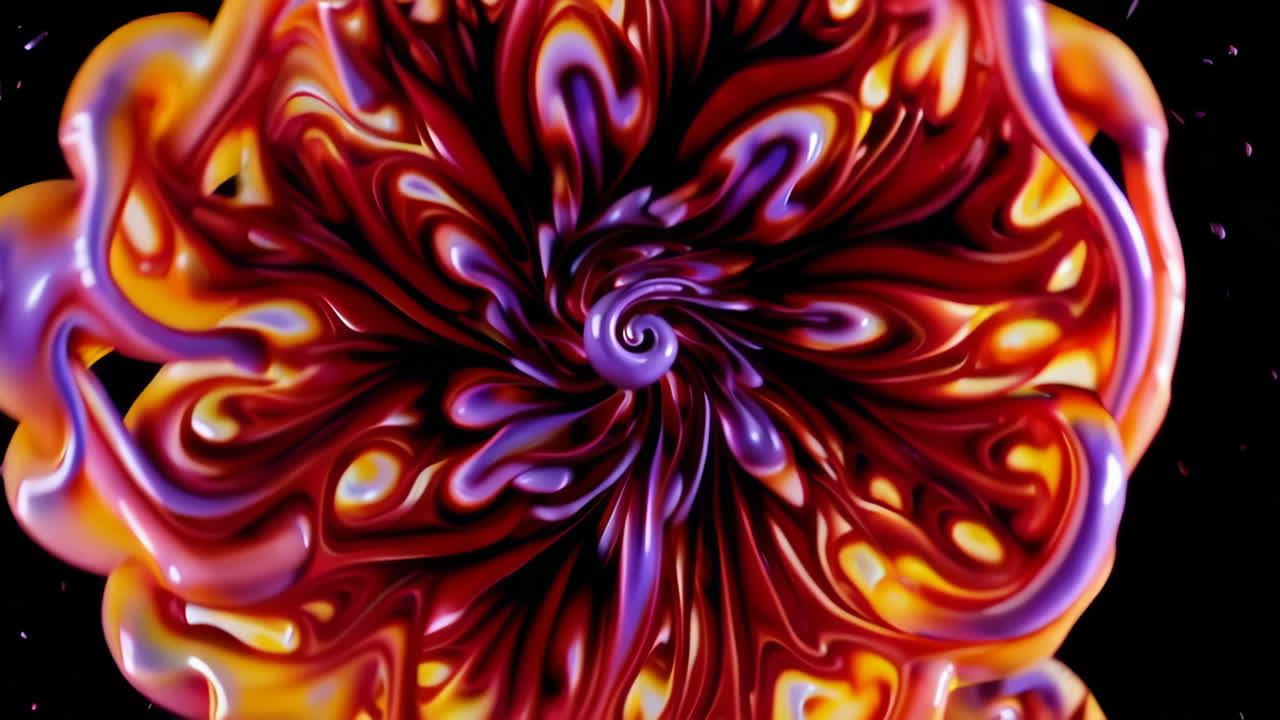 remolinos líquidos de colores