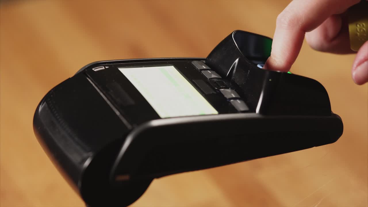 Using a Fingerprint Payment Terminal