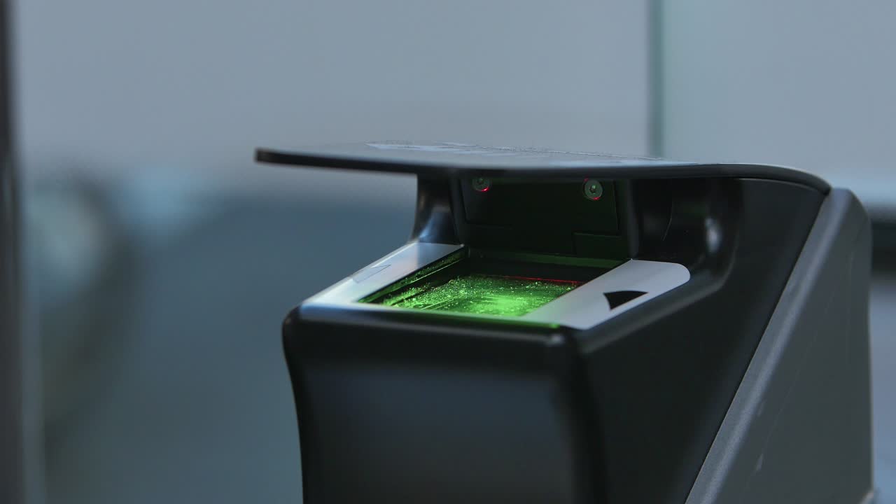 Fingerprint Scanner Biometric Touch less Security Gate