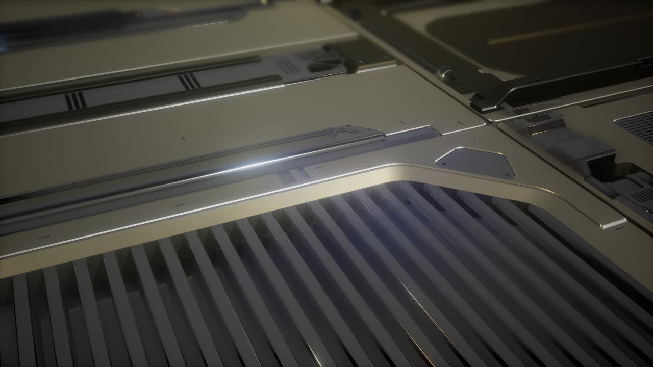 Sci Fi Metal Background