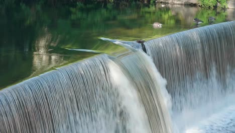 Waterfall-at-Ridge-Avenue-entrance-to-Wissahickon-Creek