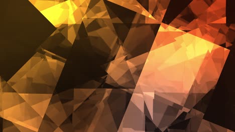 gráfico de movimiento sin costuras geométrico, fondo naranja melocotón y negro