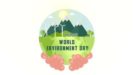 día mundial del medio ambiente ident 4k