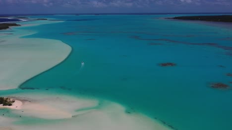 cook islands - aitutaki  drone flight 1