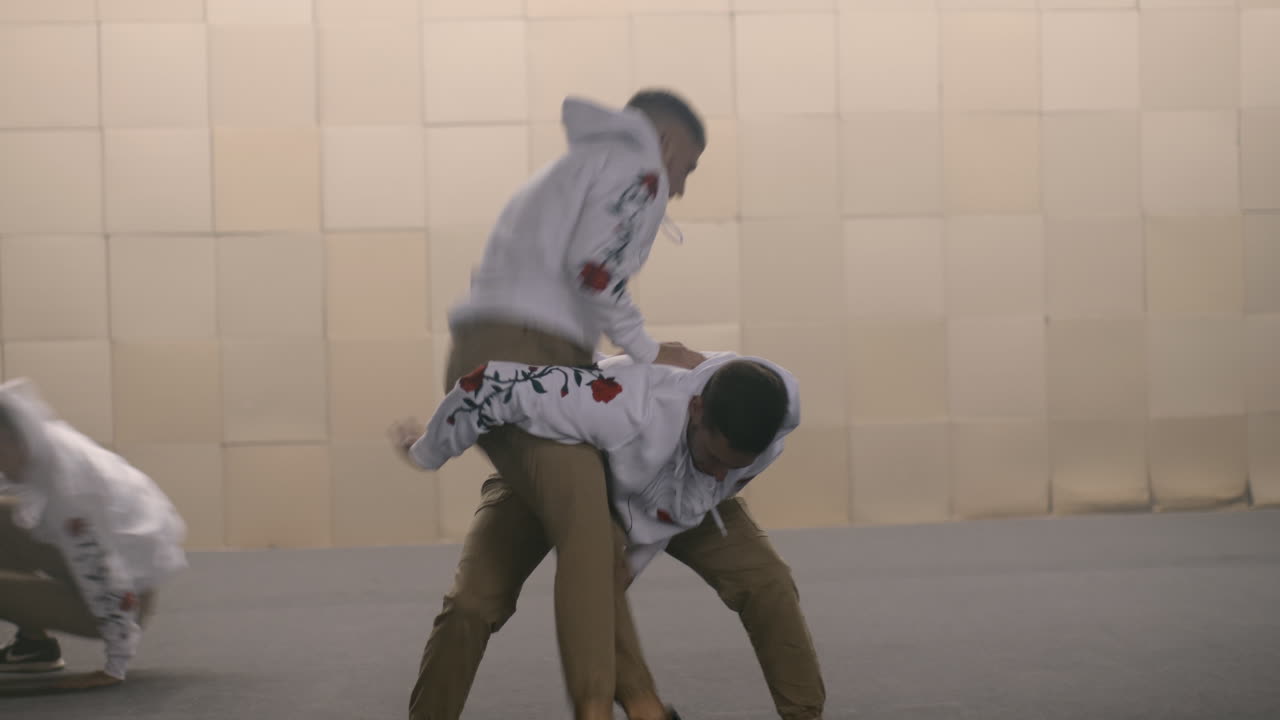 el espectáculo de breakdance