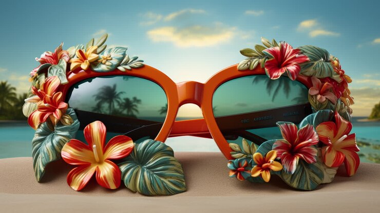 cool vintage sunglasses made with AI