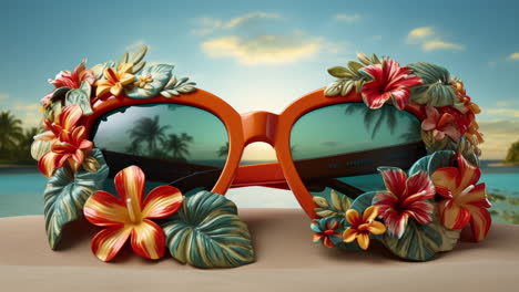 gafas de sol vintage frescas hechas con ai