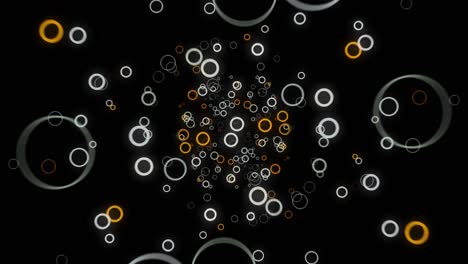 abstract circles pattern