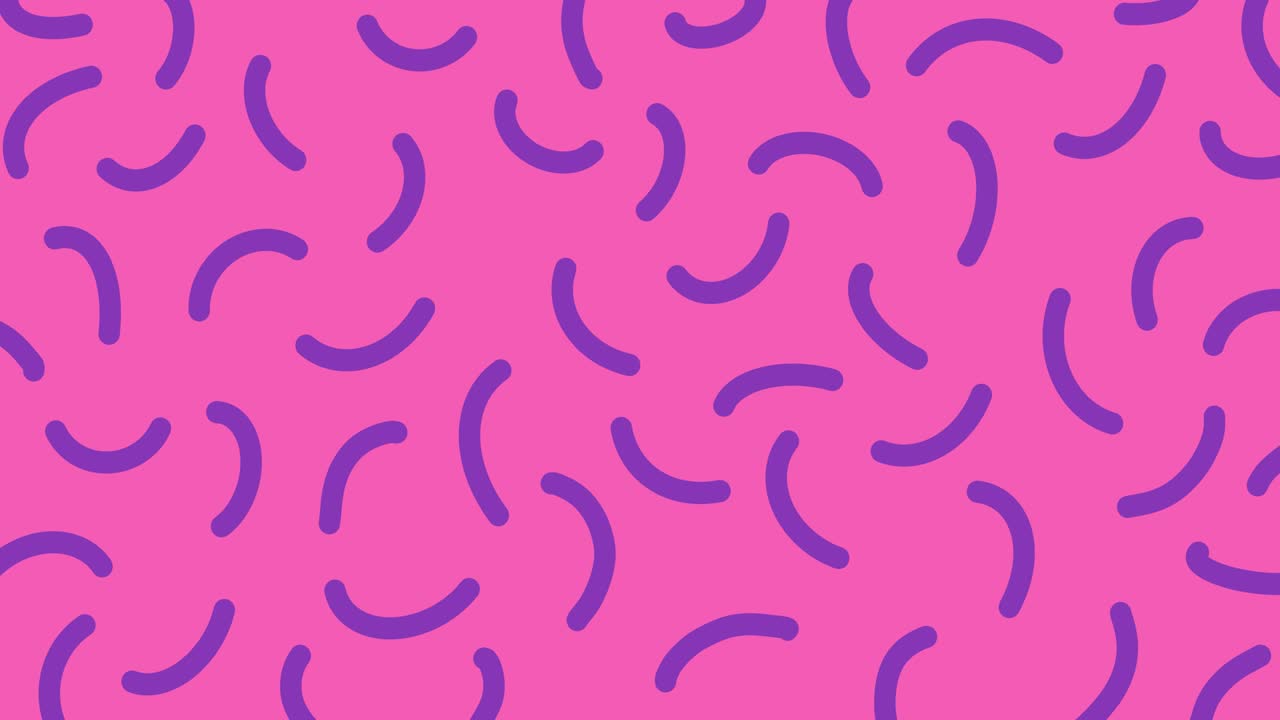 루프로 설정된 애니메이션 추상적인 배경과 트렌드 패턴을 설정합니다.