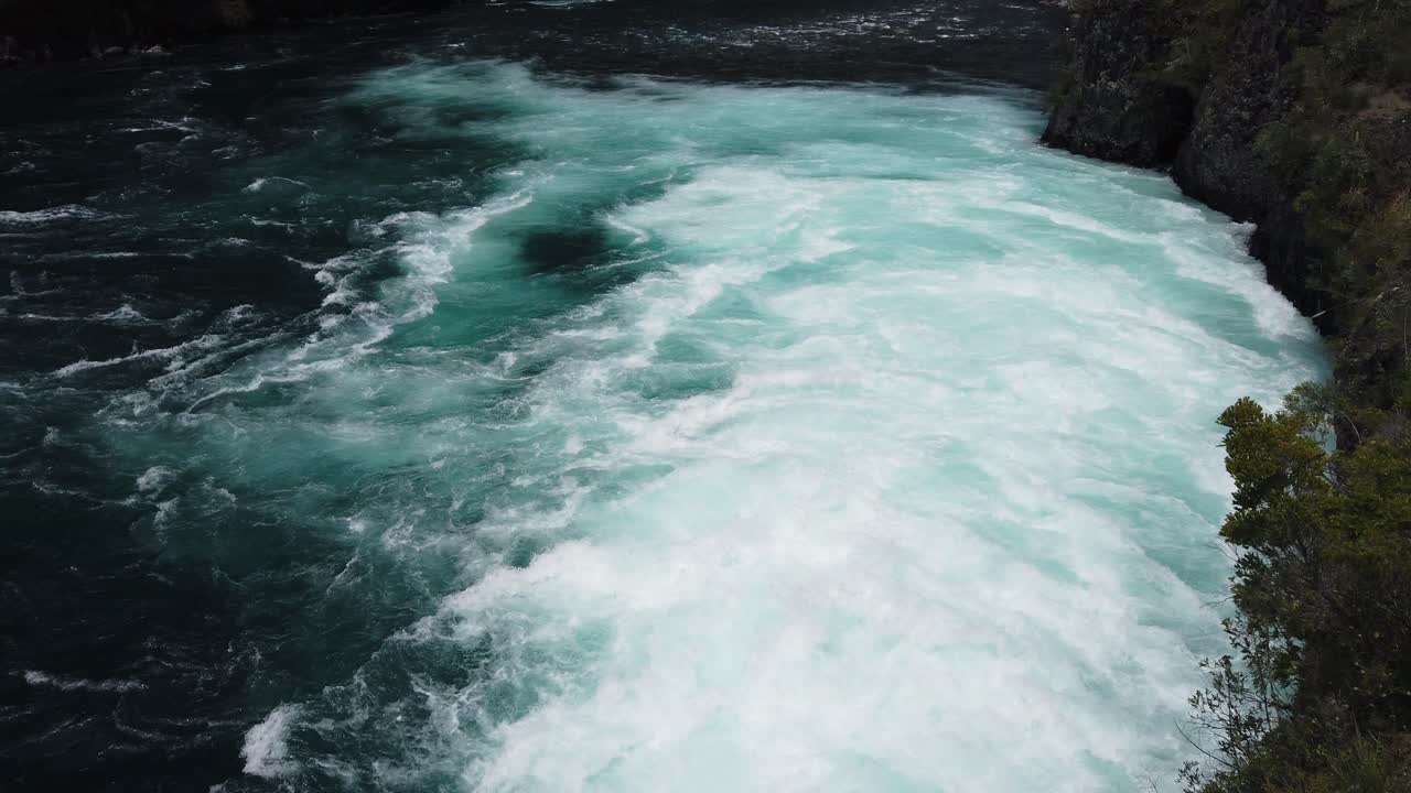 HD video of the Saltos del Petrohue National Park in Chile.