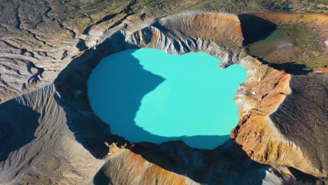 aerial view of mount kusatsu-shirane