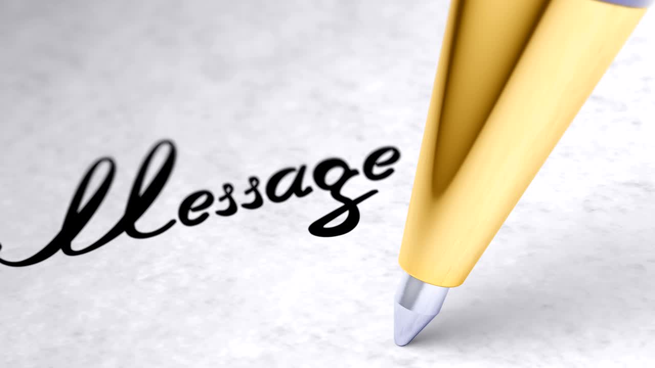 "메시지" 페이지에서 루핑 영상은 4k 해상도를 가지고 있습니다.