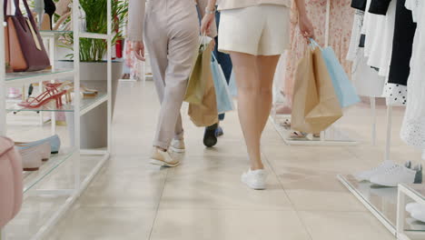 Women Shopping in a Fashion Store