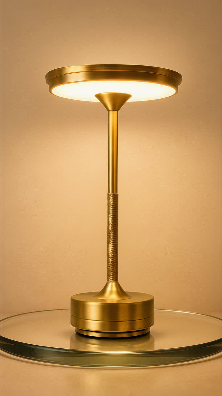 Modern Gold Table Lamp