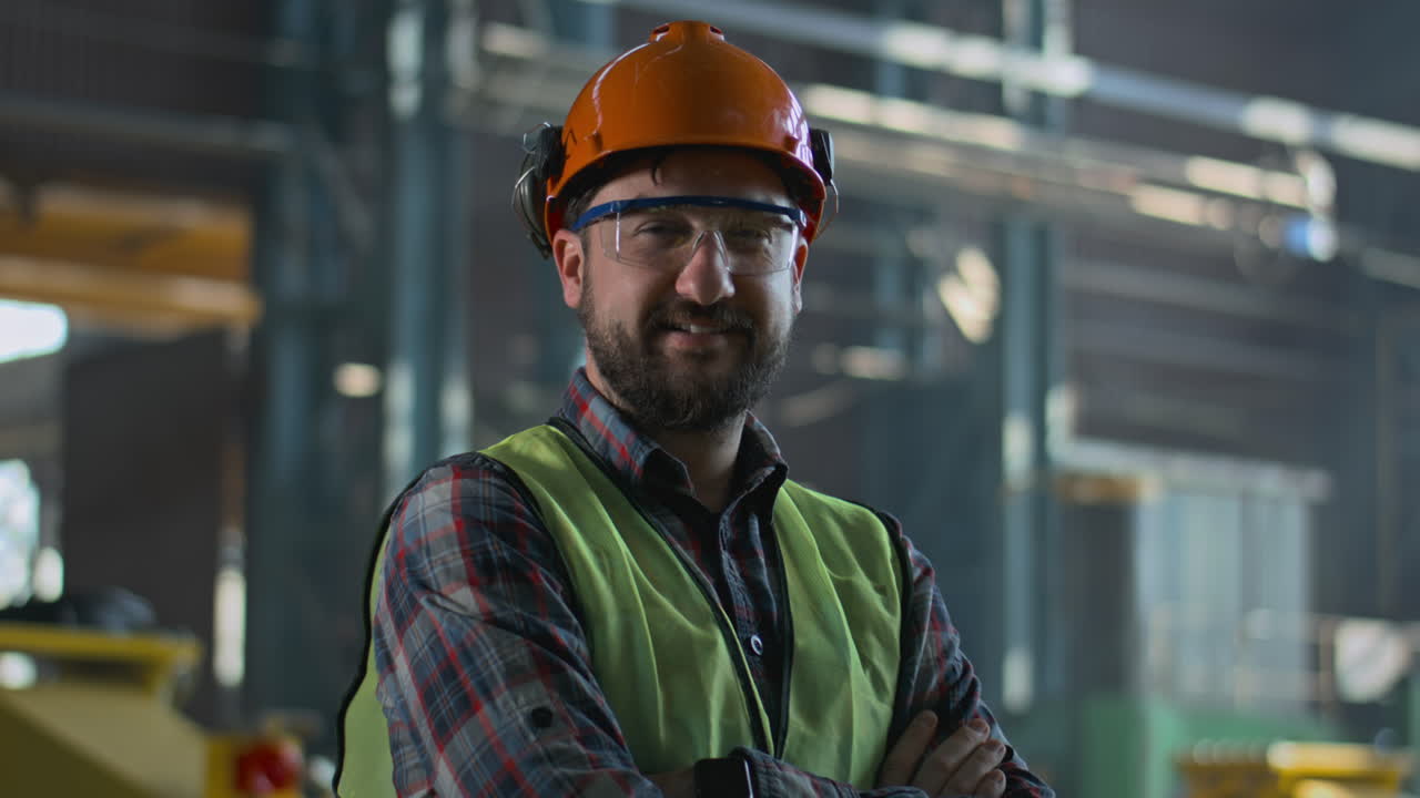 Factory Worker Portrait