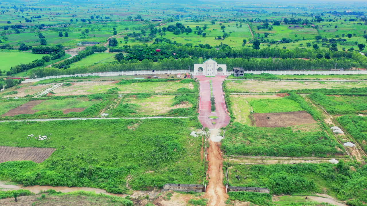 kuje 1 tierra de finca sobrevuelo aéreo cerca de abuja, nigeria