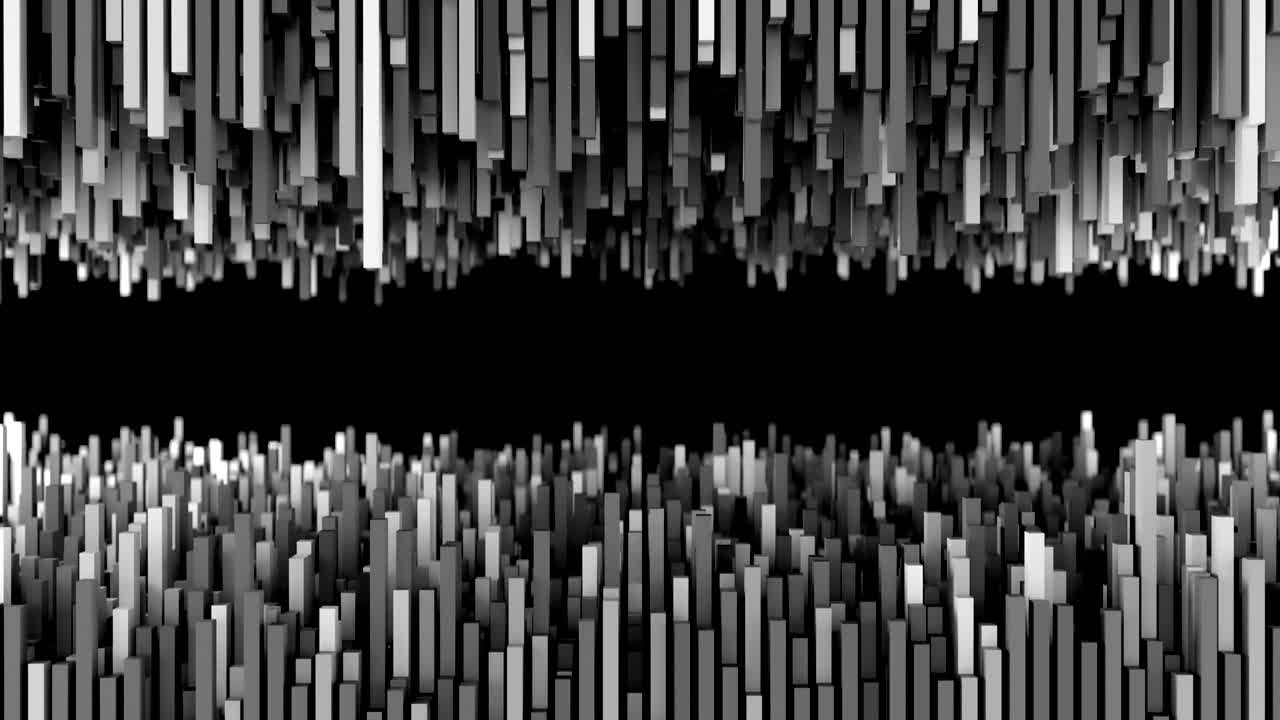 4K Abstract Cloud Computing Concept.