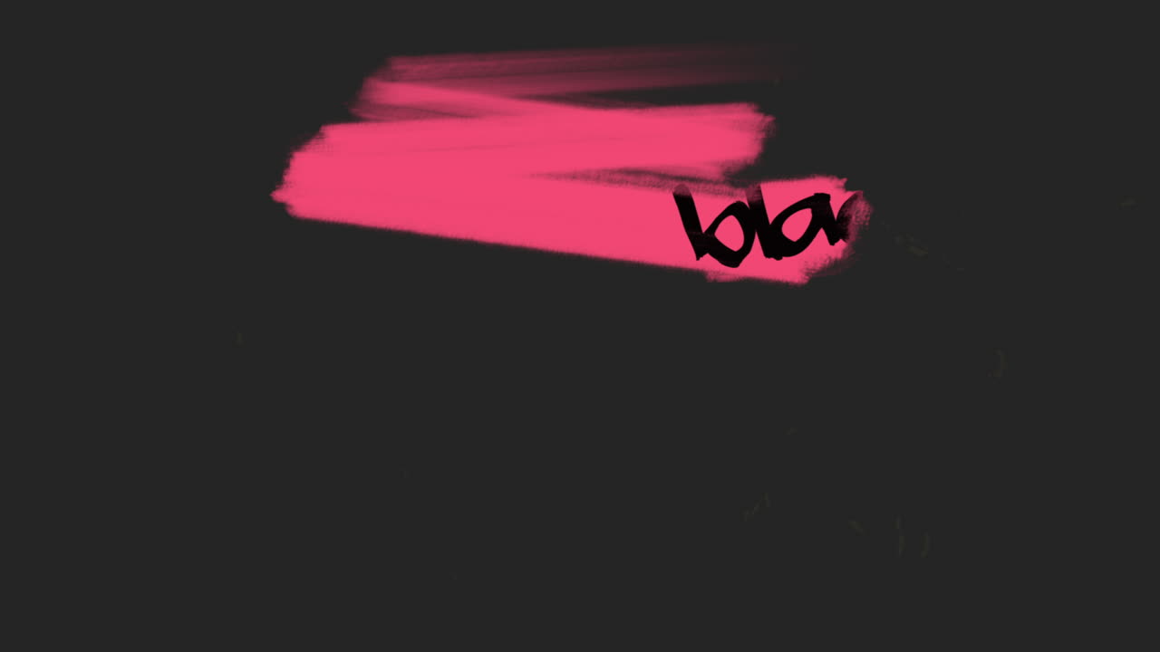 검은색 그라데이션에 빨간색 수채화 브러시로 검은 금요일