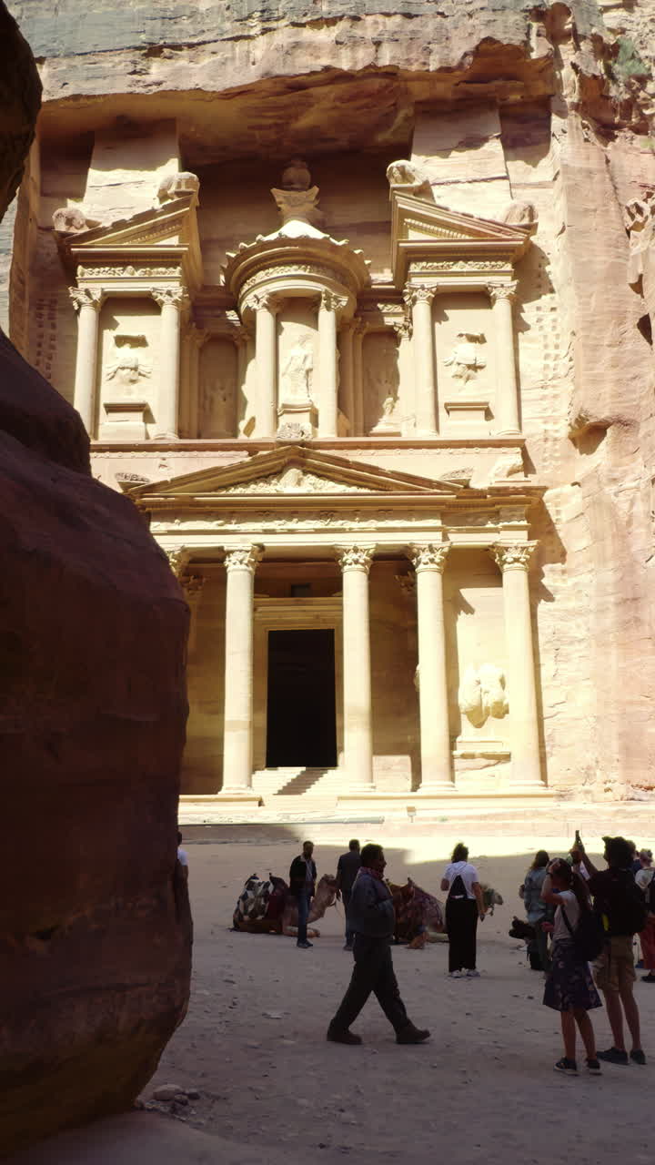 el tesoro de petra, jordania