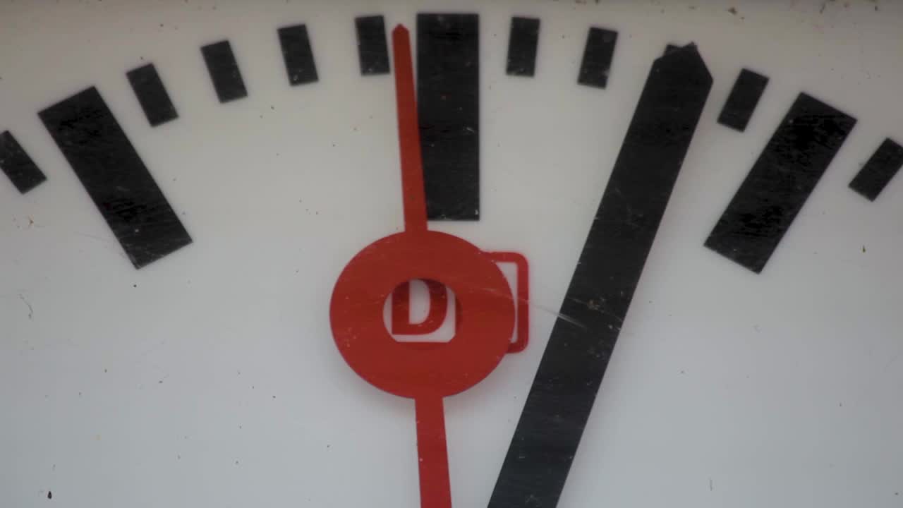 Close-up of a Deutsche Bahn railway clock
