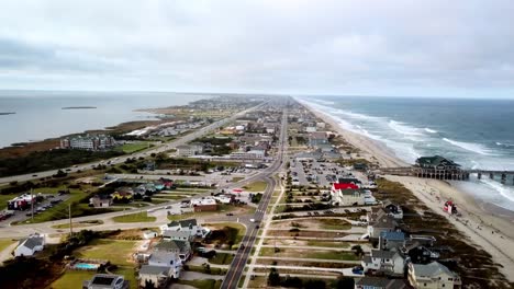 aerial pull nags head nc, nags head north carolina in 4k