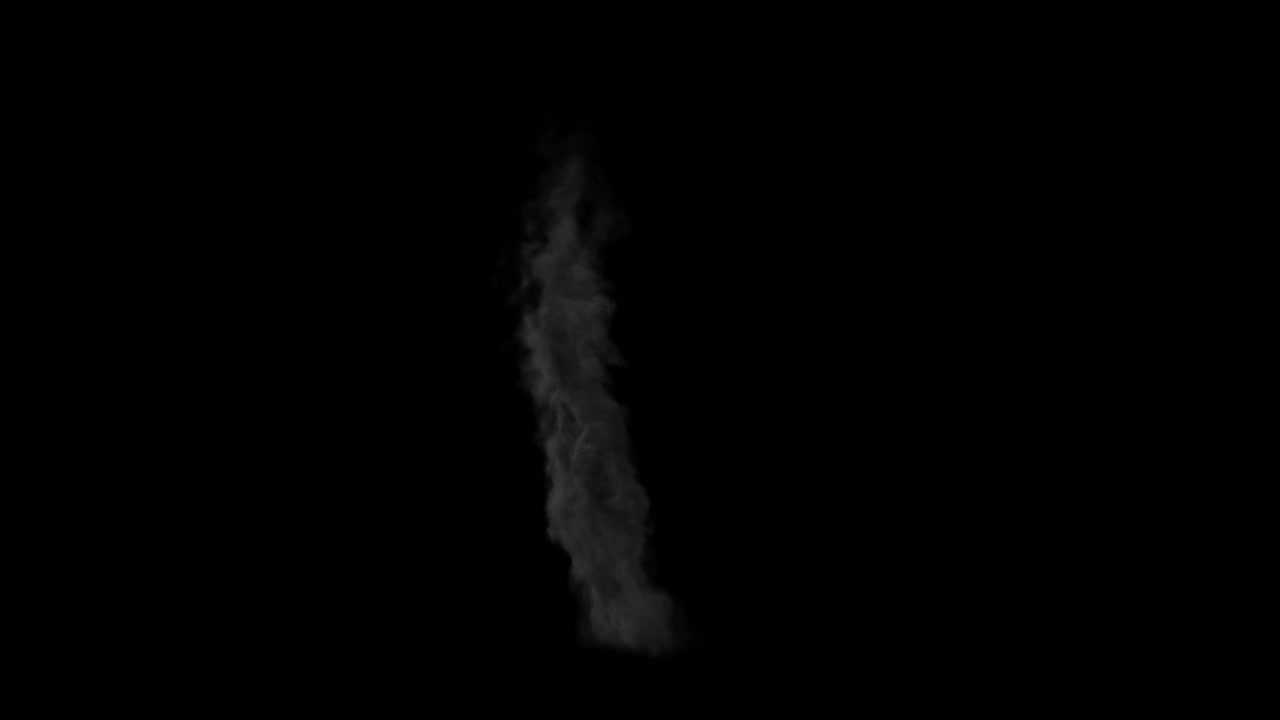Premium stock video - Tornado dragging black dust