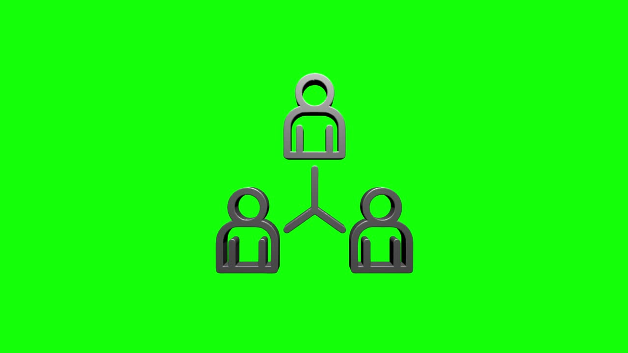 Social media icon design. Outline web icon. Motion graphics.