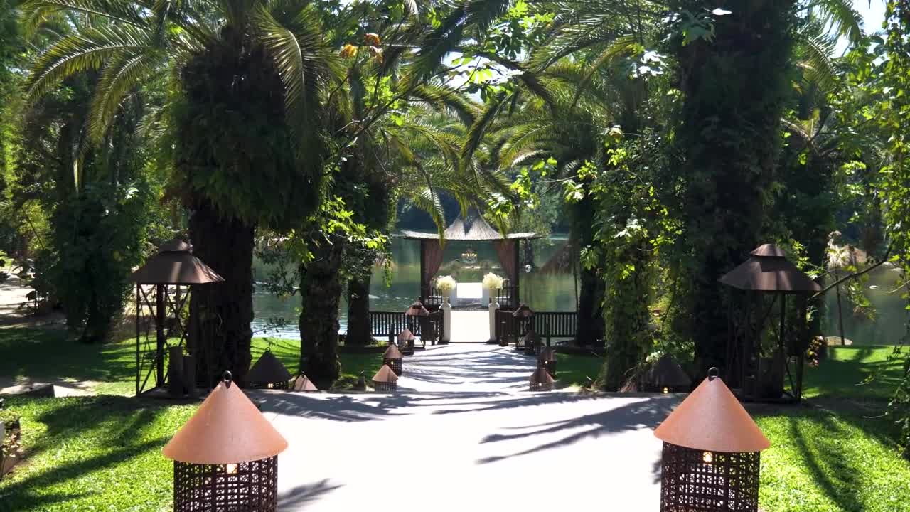 결혼식 피로연 야외 장식, 결혼식 장소, 결혼 축하, 예식