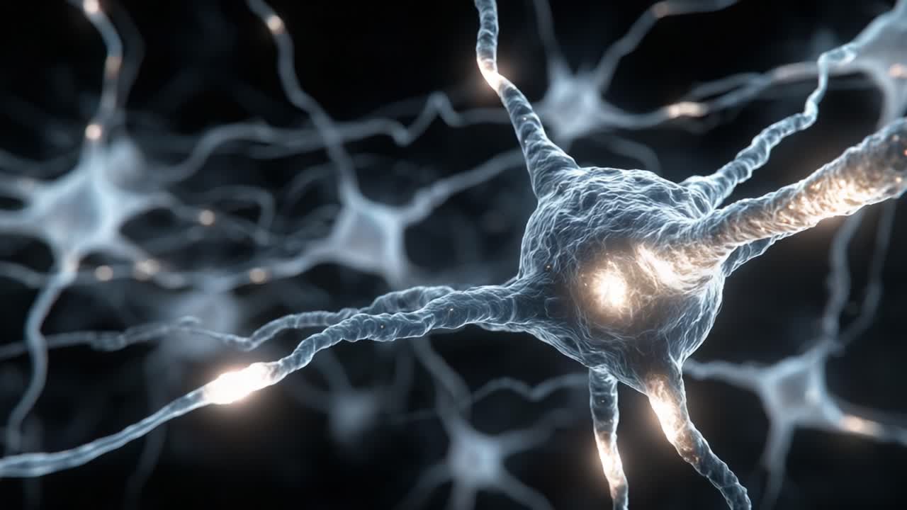 Astonishing Visualization of Neurons: Explore the Complex Interconnections and Functions of Brain Cells in a Stunning, Detailed 3D Rendered Environment